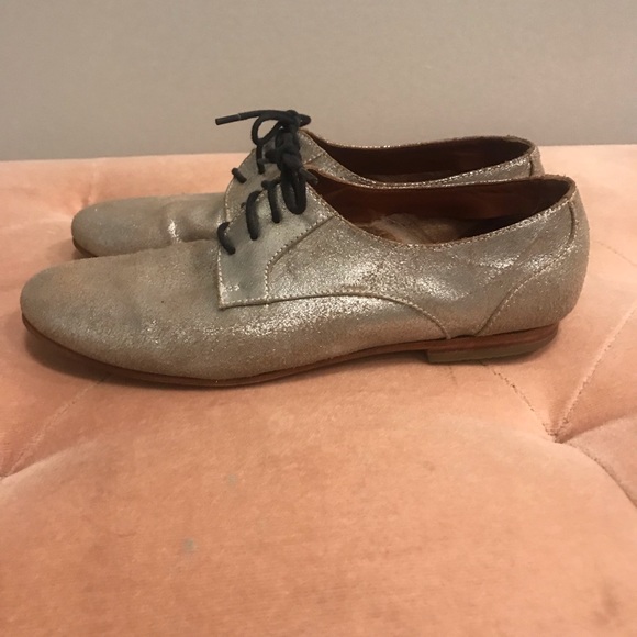 Rachel Comey Novak rare silver Oxford flats 6/6.5 - Picture 3 of 8